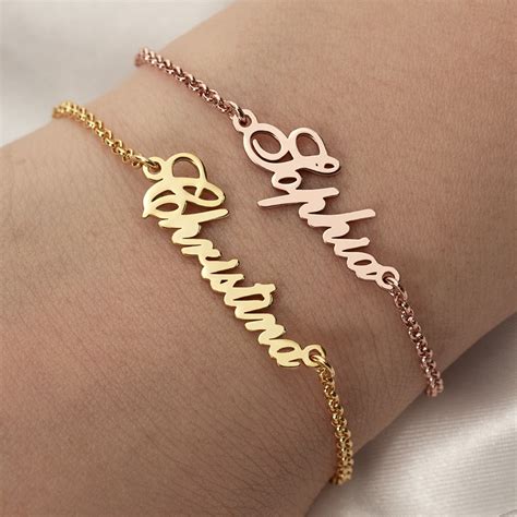 monogram row bracelet|monogram initial bracelets for women.